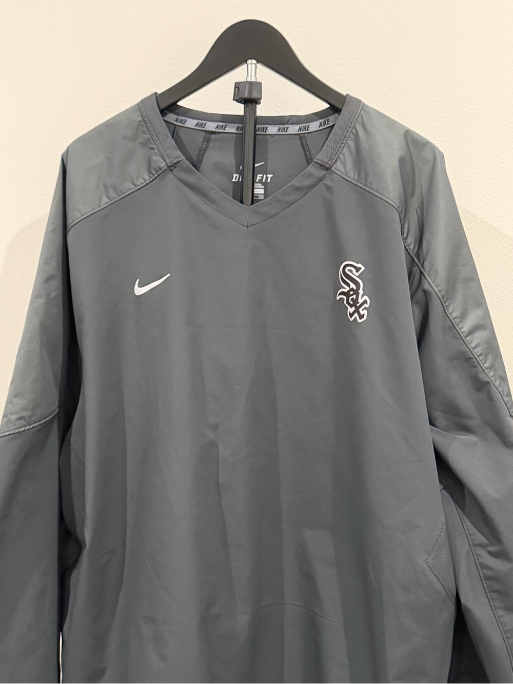 Nike Gray Chicago White Sox Dri-FIT Pullover